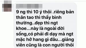 Mang tất ren cùng váy ngắn cũn cỡn, cô giáo trẻ Âu Hà My vạn người mê