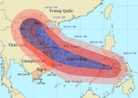 2 ngày nữa siêu bão mạnh nhất thế giới vào Việt Nam ("Bão quái vật" HaiYan (Hải Yến) nguy hiểm thế nào?