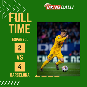Kết quả Espanyol 2 - 4 Barcelona, Barcelona vô địch sớm 4 vòng!