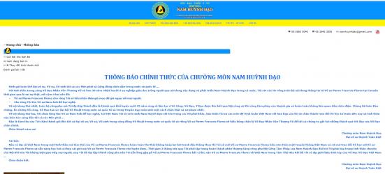 Chưởng môn Nam Huỳnh Đạo tuyên bố luyện thành "tuyệt kỹ", sẵn sàng nhận lời giao đấu của cao thủ Vịnh Xuân