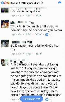 Gái ế 33 tuổi quê Thanh Hóa đăng tuyền chồng thu nhậpt30 triệu/tháng, bị dân mạng ném đá sml