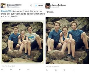 Tiếp tục là thánh troll photoshop James Fridman