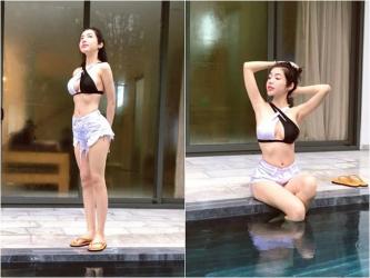 Elly Trần đã hai con vẫn mê mặc sexy khoe dáng