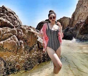 Hot girl Trâm Anh: 'Không nên mặc váy ngắn, bikini gây phản cảm'