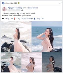 Sau lùm xùm bán dâm, Thư Dung nhiệt tình tung ảnh sexy kèm loạt status 'thả thính' mượn từ âm nhạc và thơ ca